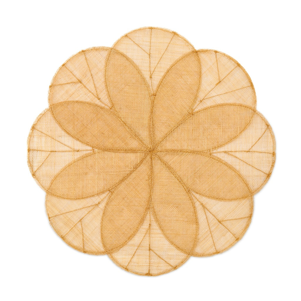 Sinamay Flower Placemat