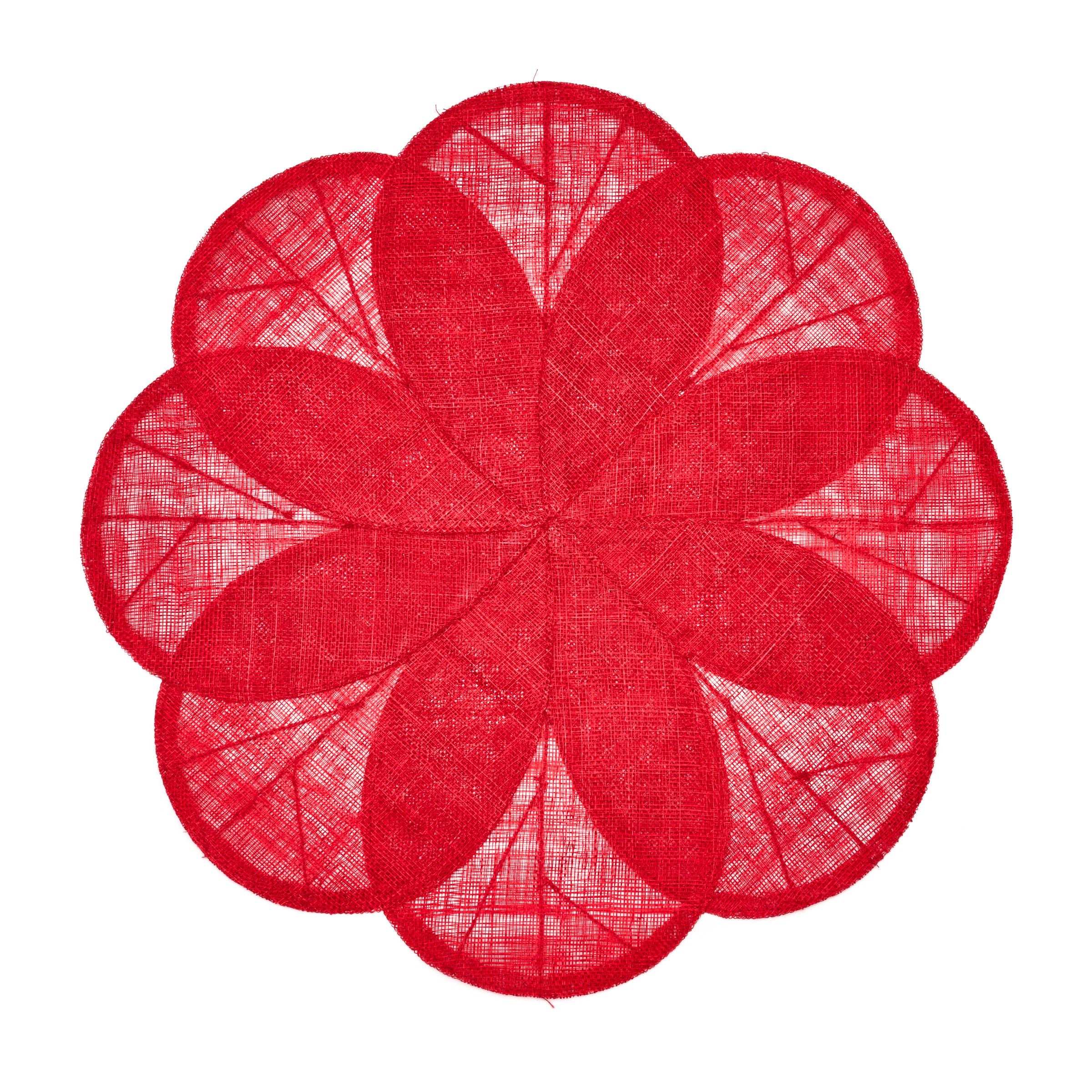 Sinamay Flower Placemat