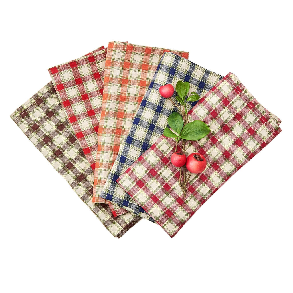 London Check Napkin Set