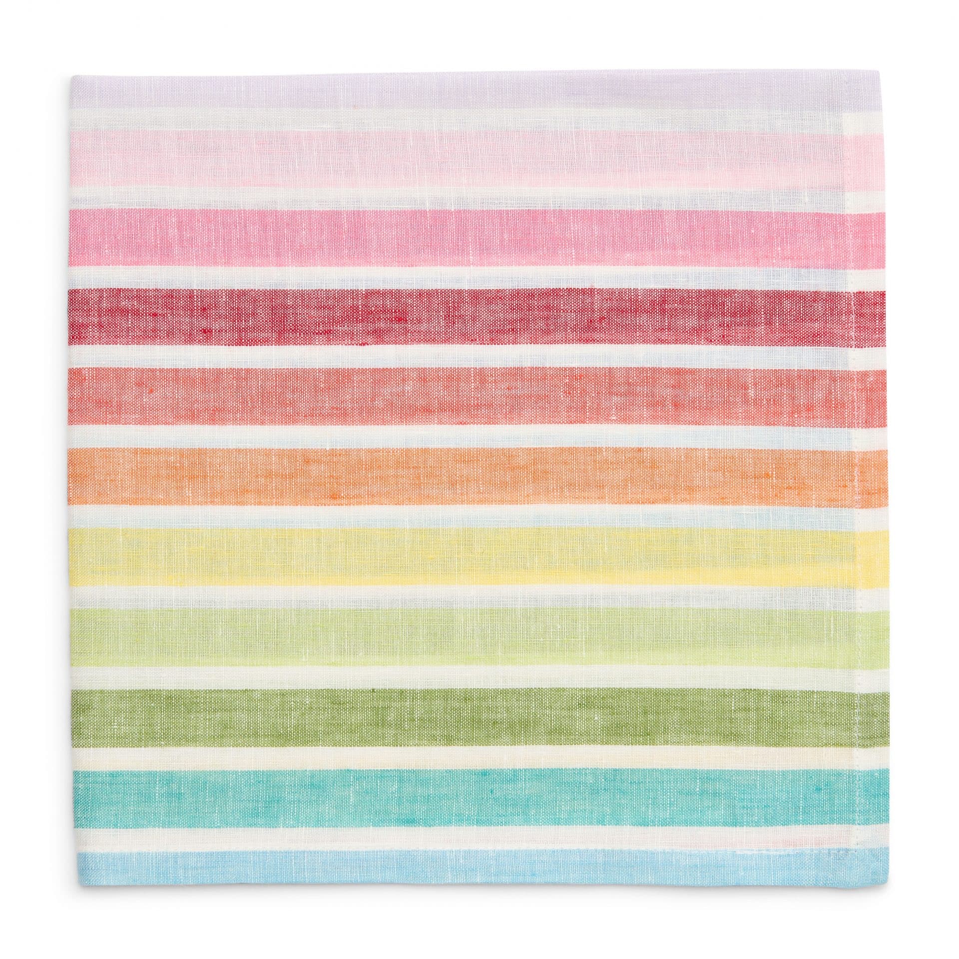 Bermuda Multi Stripe Linen Napkin Set of 4