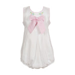 Embroidery Pink Bow Bubble