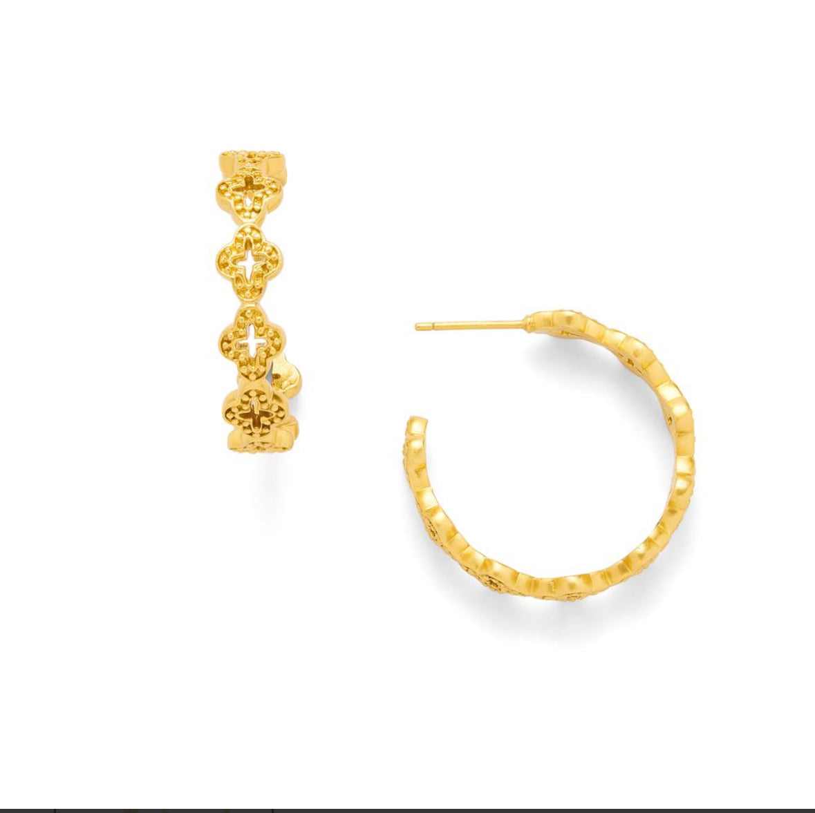 Julie Vos Florentine Hoop Earrings