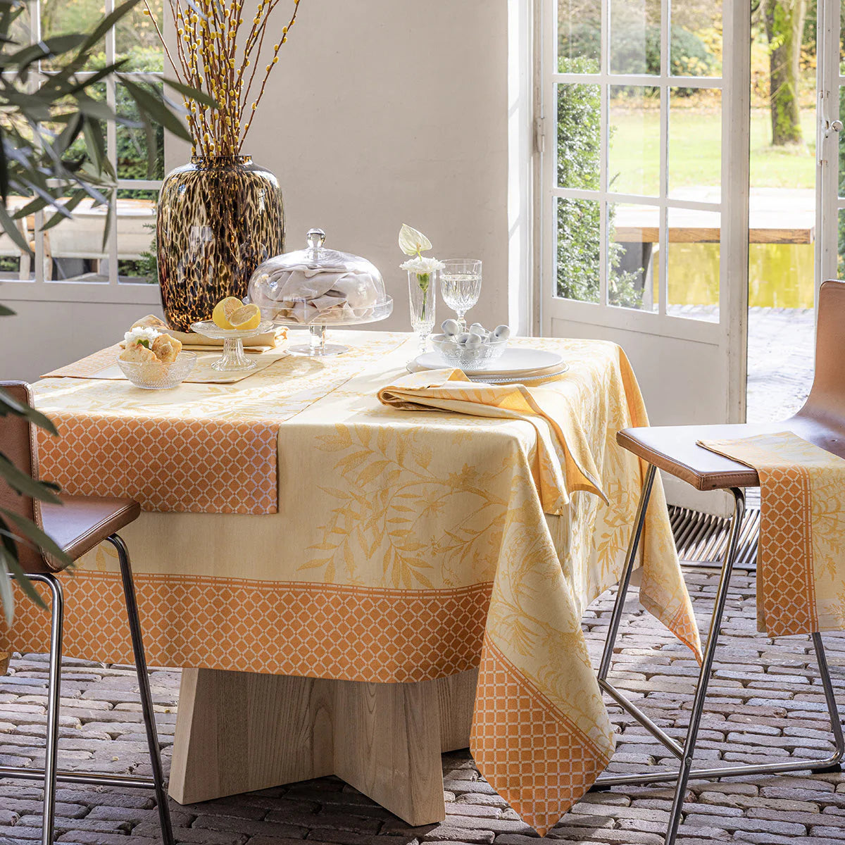 Jardin D'Eden Yellow Napkin Set