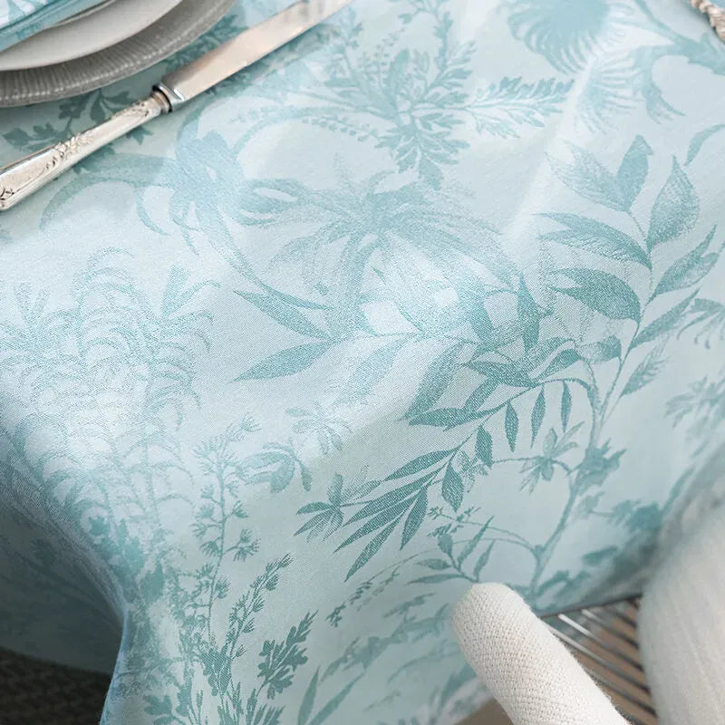 Jardin D'Eden Blue Tablecloth