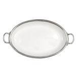 Arte Italica Tuscan Oval Tray with Handles