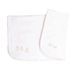 Lamb Baby Blanket Pink