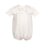 Lamb Embroidery Bubble Pink