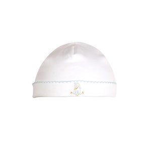 Lamb Embroidery Baby Cap
