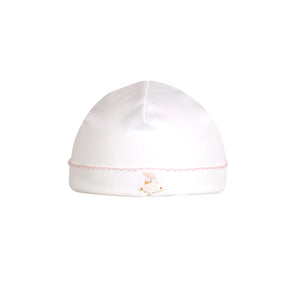 Lamb Embroidery Baby Cap