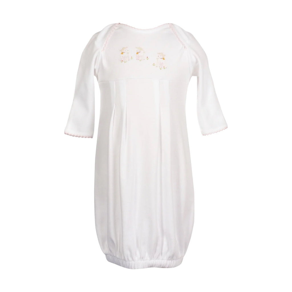 Lamb Embroidery Daygown
